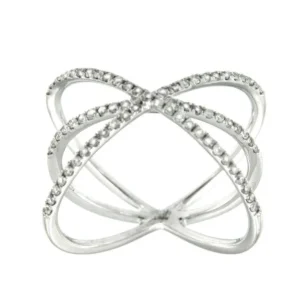 Roman Joyero Anillos<ACROPOLIS, anillo de oro blanco con diamantes