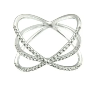 Roman Joyero Anillos<ACROPOLIS, anillo de oro blanco con diamantes