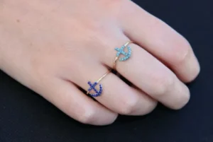 Roman Joyero Anillos<AGROPOLIS, anillo en plata de ley con turquesas