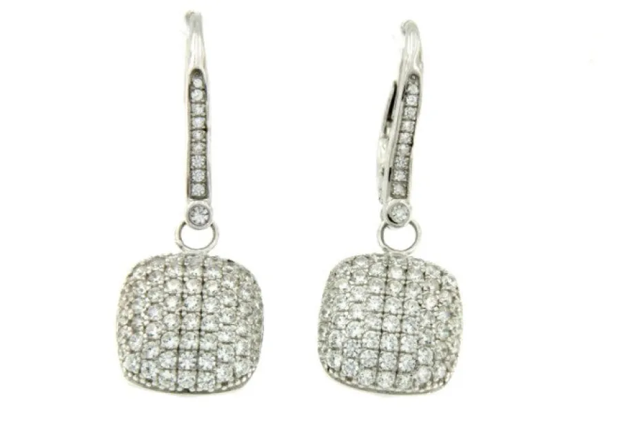 akim_pendientes_dormilona_1.webp Roman Joyero Pendientes<AKIM, pendientes dormilonas en plata con circonitas