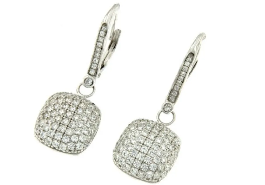 akim_pendientes_dormilona_3.webp Roman Joyero Pendientes<AKIM, pendientes dormilonas en plata con circonitas