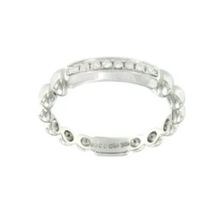 Roman Joyero Anillos<ALESANDRIA, anillo de oro blanco con diamantes