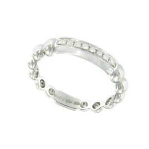 Roman Joyero Anillos<ALESANDRIA, anillo de oro blanco con diamantes
