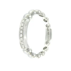 Roman Joyero Anillos<ALESANDRIA, anillo de oro blanco con diamantes