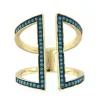 Roman Joyero Anillos<ALESSANDRIA, anillo de plata con turquesas