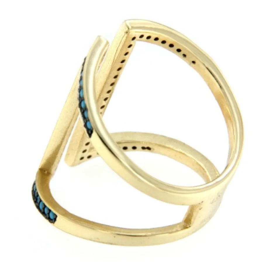 alessandria_anillo_de_pla_3.webp Roman Joyero Anillos<ALESSANDRIA, anillo de plata con turquesas