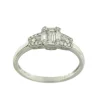 Roman Joyero Anillos<Alianza CORUCHE oro blanco con diamantes