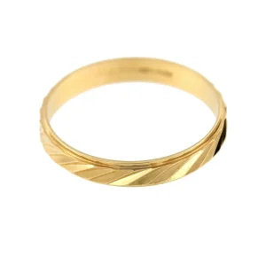 Roman Joyero Anillos<Alianza de boda MERAL oro amarillo de 18 ktes gallones cejados