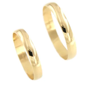 Roman Joyero Anillos<Alianza de Boda PRODIGIUM en media caña oro 18 ktes 3’00 mm