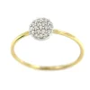 Roman Joyero Anillos<Alianza de oro amarillo AYDAN con diamantes