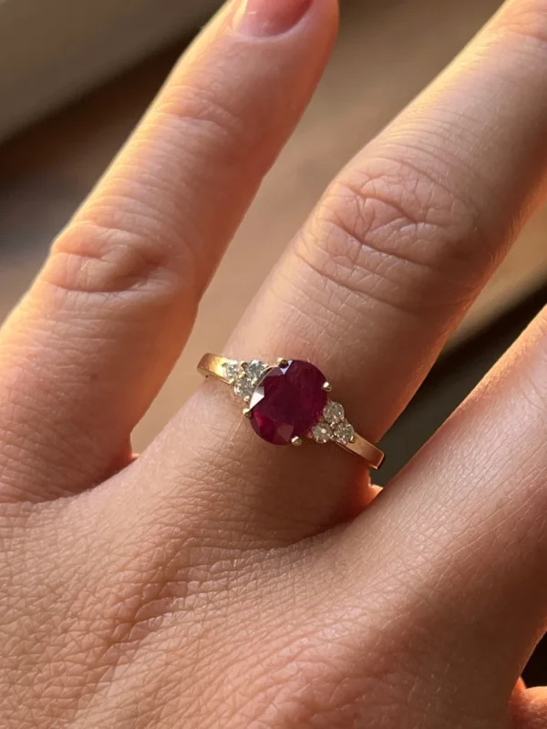 Roman Joyero Anillos<Alianza de oro blanco ALIF con brillantes y rubí, zafiro o esmeralda
