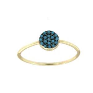 Roman Joyero Anillos<ALINA, anillo en plata de ley con turquesas
