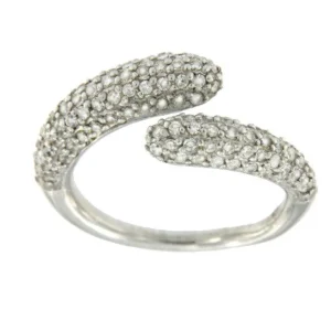 Roman Joyero Anillos<ALLAMANDA, anillo de plata con circonitas.