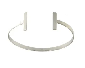Roman Joyero Pulseras<ALTAIRE, pulsera rígida plata con símbolo absoluto.