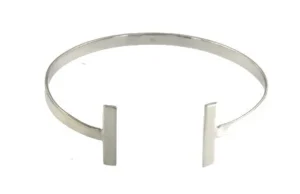 Roman Joyero Pulseras<ALTAIRE, pulsera rígida plata con símbolo absoluto.