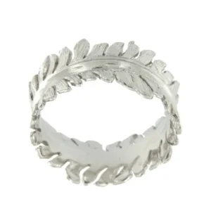 Roman Joyero Anillos<AMORGOS, anillo de plata rodiado.