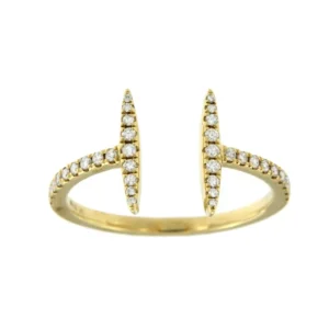 Roman Joyero Anillos<ANAMBE, anillo de oro amarillo con diamantes