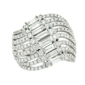 Roman Joyero Anillos<ANCORA, anillo de oro blanco y diamantes