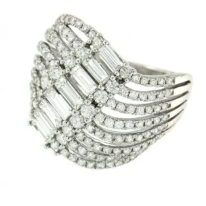 Roman Joyero Anillos<ANCORA, anillo de oro blanco y diamantes