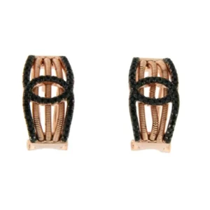 Roman Joyero Pendientes<ANIELKA, pendientes cortos de plata con circonitas