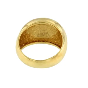 Roman Joyero Anillos<Anillo ancho NADOR en plata 1ª ley bañada oro
