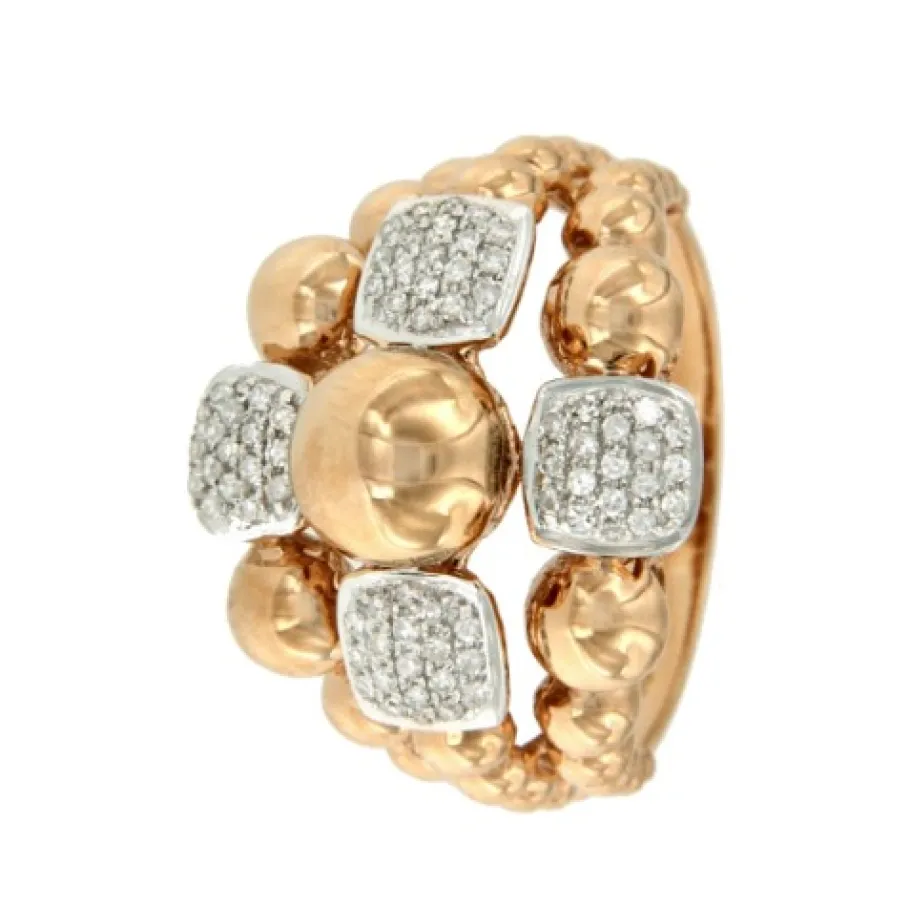 anillo_bolas_pink_en_oro__3.webp Roman Joyero Anillos<Anillo bolas PINK en oro con brillantes
