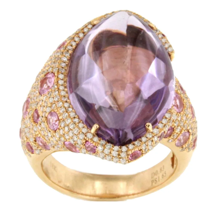 anillo_cascai_oro_rosa__k_0.webp Roman Joyero Anillos<Anillo CASCAI oro rosa 18 kilates amatistas y brillantes