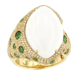 Roman Joyero Anillos<Anillo CASCAI oro rosa 18 kilates amatistas y brillantes