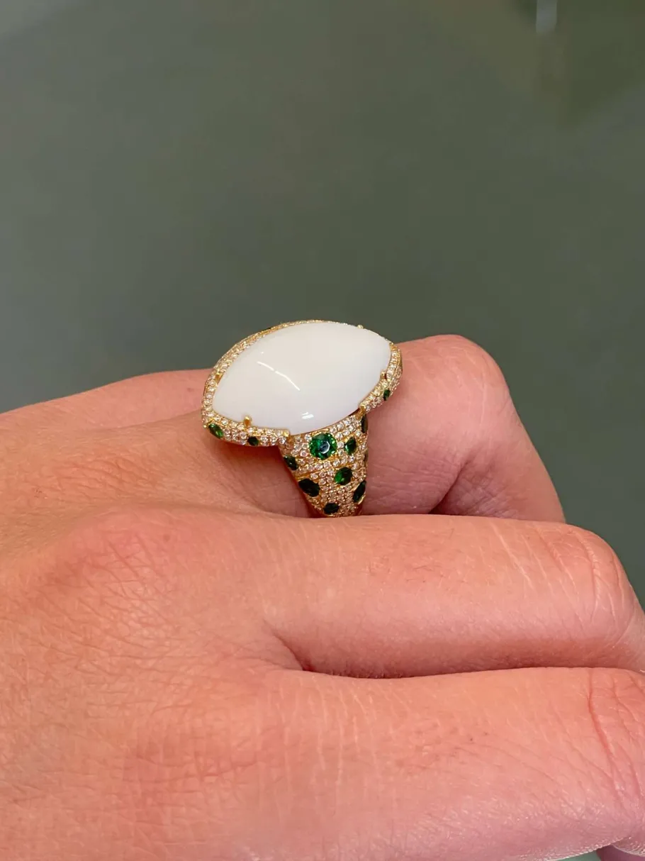 anillo_cascai_oro_rosa__k_12.webp Roman Joyero Anillos<Anillo CASCAI oro rosa 18 kilates amatistas y brillantes