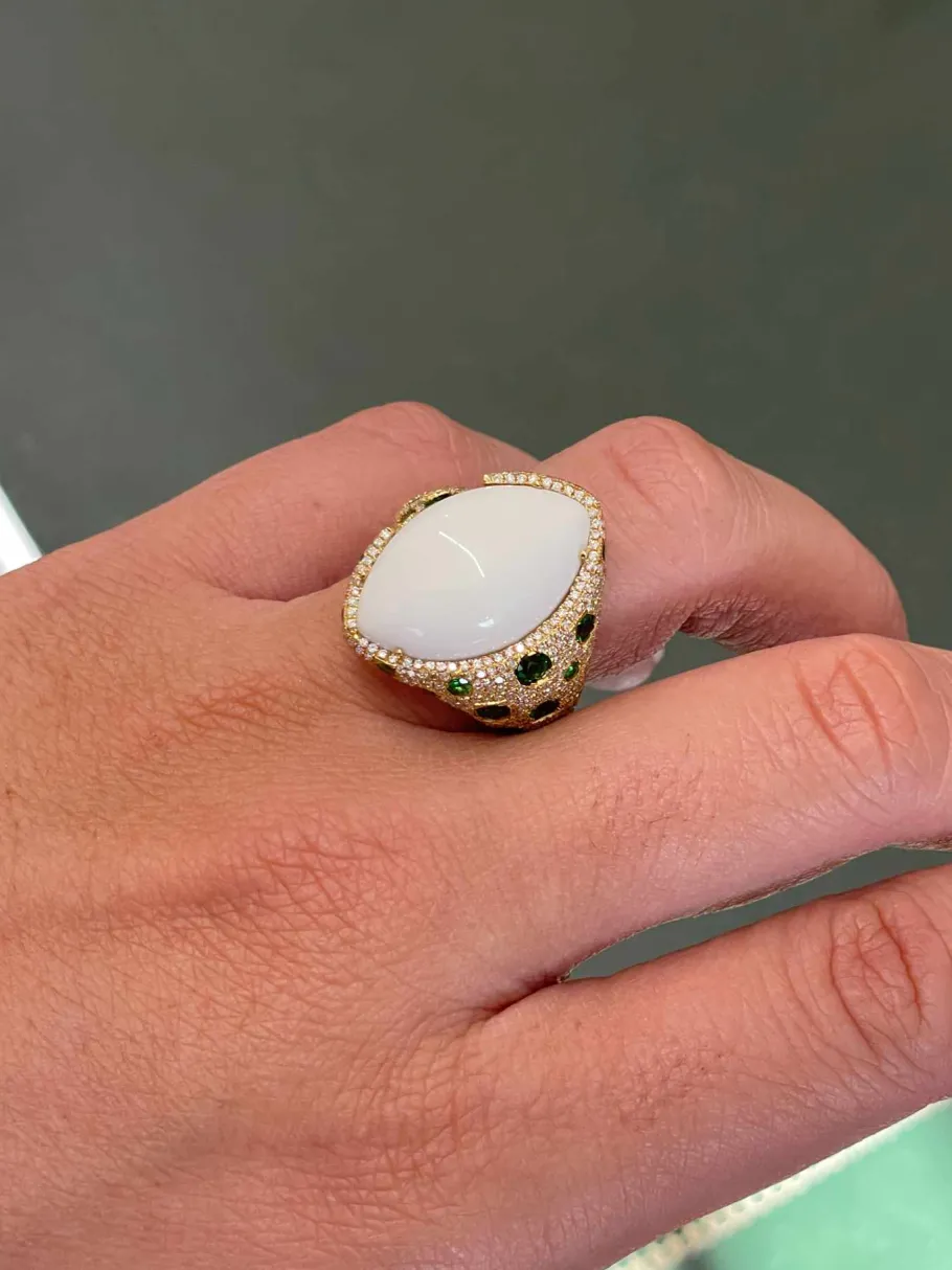 anillo_cascai_oro_rosa__k_14.webp Roman Joyero Anillos<Anillo CASCAI oro rosa 18 kilates amatistas y brillantes