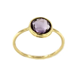Roman Joyero Anillos<Anillo CENTURIO de amatista en oro amarillo de 18 kilates