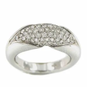 Roman Joyero Anillos<Anillo de oro blanco AYNUR con brillantes