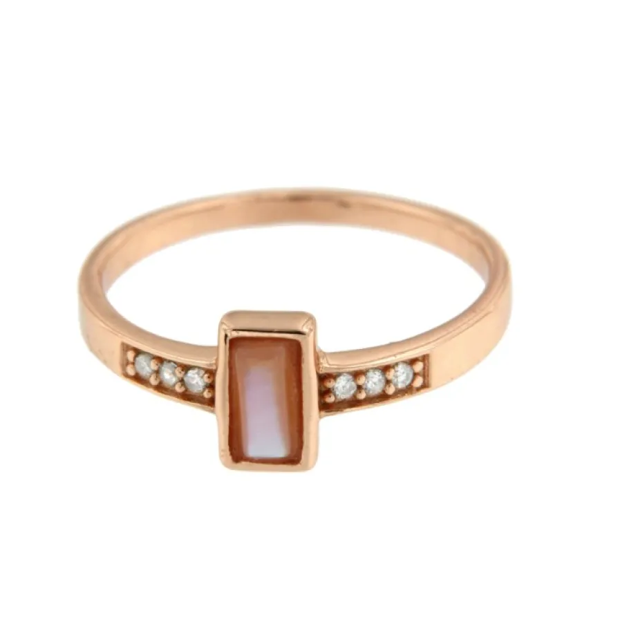 anillo_de_plata_rosado_co_1-1.webp Roman Joyero Anillos<Anillo de plata rosado con madreperla rectangular y circonita