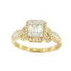Roman Joyero Anillos<Anillo DESCARADO centro de diamantes en oro amarillo 18 ktes.