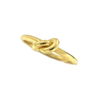 Roman Joyero Anillos<Anillo EDA en oro amarillo de 18 kilates con nudo marinero