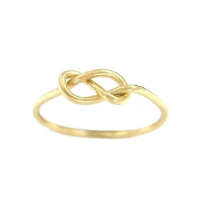 Roman Joyero Anillos<Anillo EMEL en oro amarillo de 18 kilates con nudo marinero