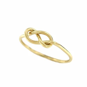 Roman Joyero Anillos<Anillo EMEL en oro amarillo de 18 kilates con nudo marinero