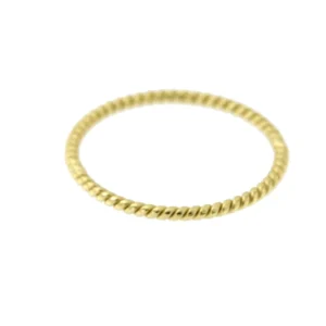 Roman Joyero Anillos<Anillo extrafino de plata de primera ley chapado con gallones