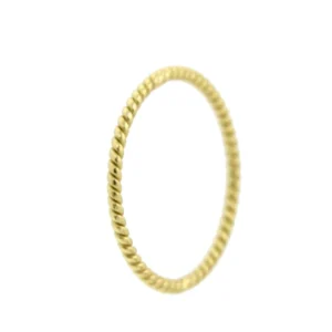 Roman Joyero Anillos<Anillo extrafino de plata de primera ley chapado con gallones