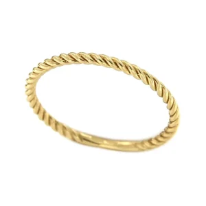 Roman Joyero Anillos<Anillo extrafino SIRIN en oro amarillo con gallones
