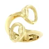 Roman Joyero Anillos<Anillo GIRASOL tu y yo filete bocado en oro amarillo de 18 kilates