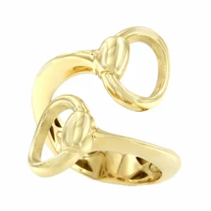 Roman Joyero Anillos<Anillo GIRASOL tu y yo filete bocado en oro amarillo de 18 kilates