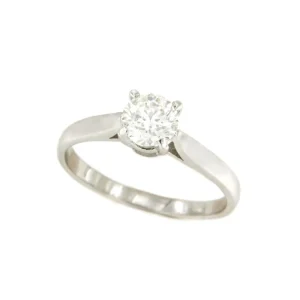 Roman Joyero Anillos<Anillo LAVAL solitario clásico de brillante en oro blanco de 18 ktes