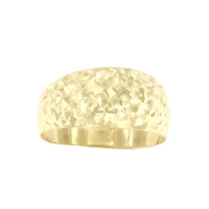 Roman Joyero Anillos<Anillo ligero SONKAN en oro amarillo de 18 kilates con relieve