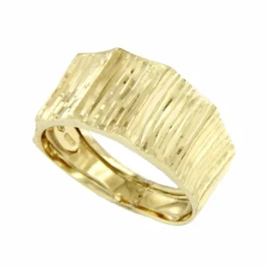 Roman Joyero Anillos<Anillo LIRIO lucido en oro amarillo de 18 kilates