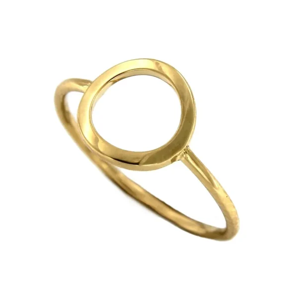 Roman Joyero Anillos<Anillo moderno DIDEM en oro amarillo de 18 kilates