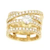 Roman Joyero Anillos<Anillo ROANNE de brillantes en oro amarillo de 18 ktes y desmontable.