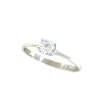 Roman Joyero Anillos<Anillo SARP de compromiso en oro blanco o amarillo con circonita