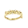 Roman Joyero Anillos<Anillo WALTER de oro amarillo de 18 kilates con circonitas