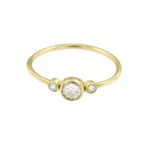 Roman Joyero Anillos<Anillos de plata chapados con diferentes tamaños en circonitas